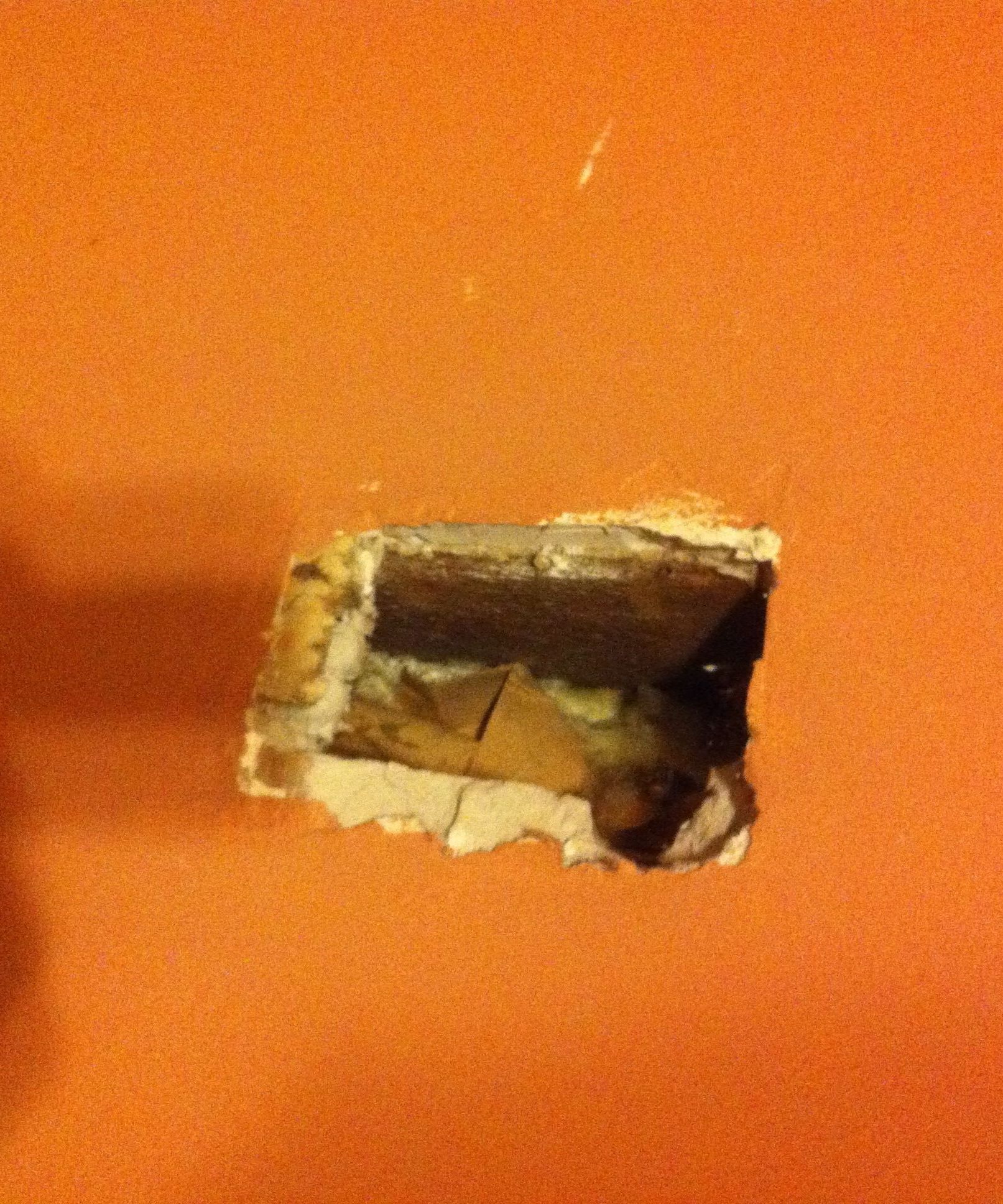 How to Patch a Drywall Hole With a Brad-Nailer