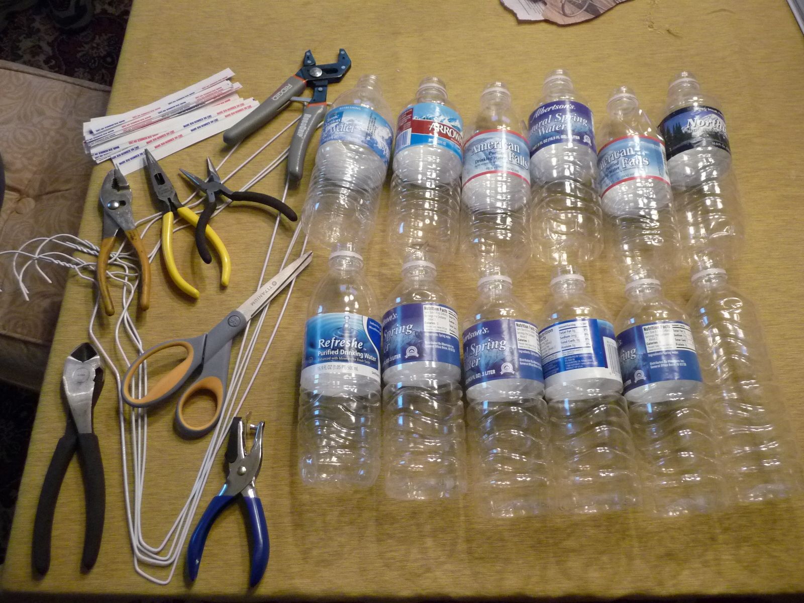 Bike Fenders From Water Bottles and Clothes Hangers 7 Steps