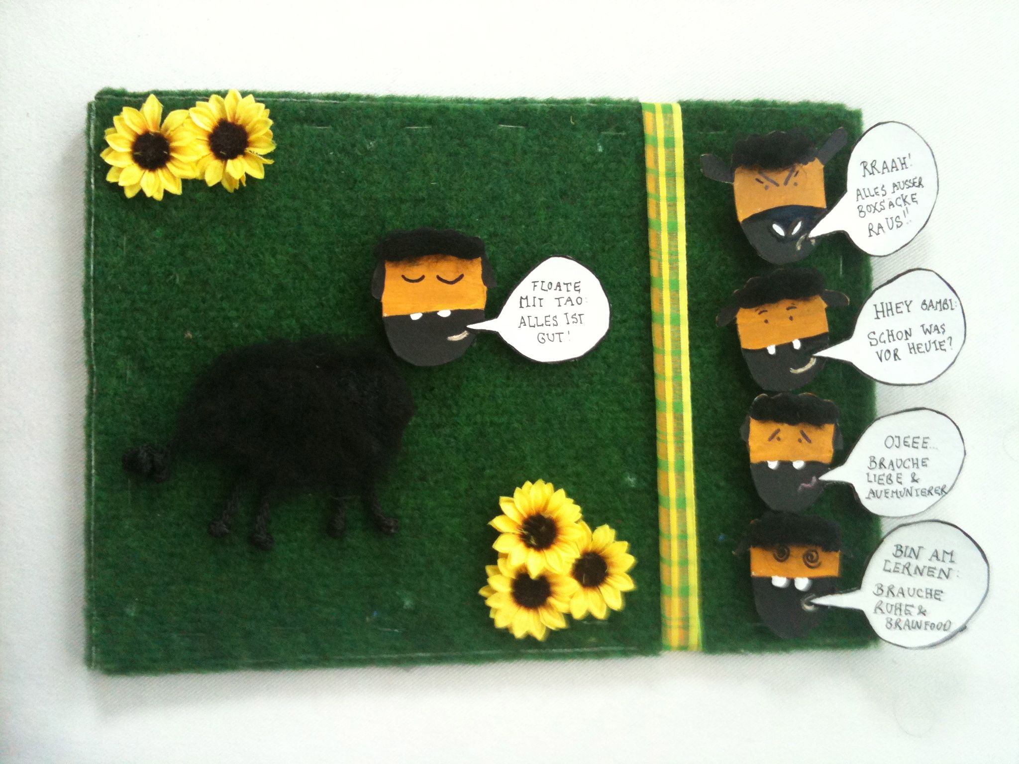 Sheep Mood Barometer for the Door