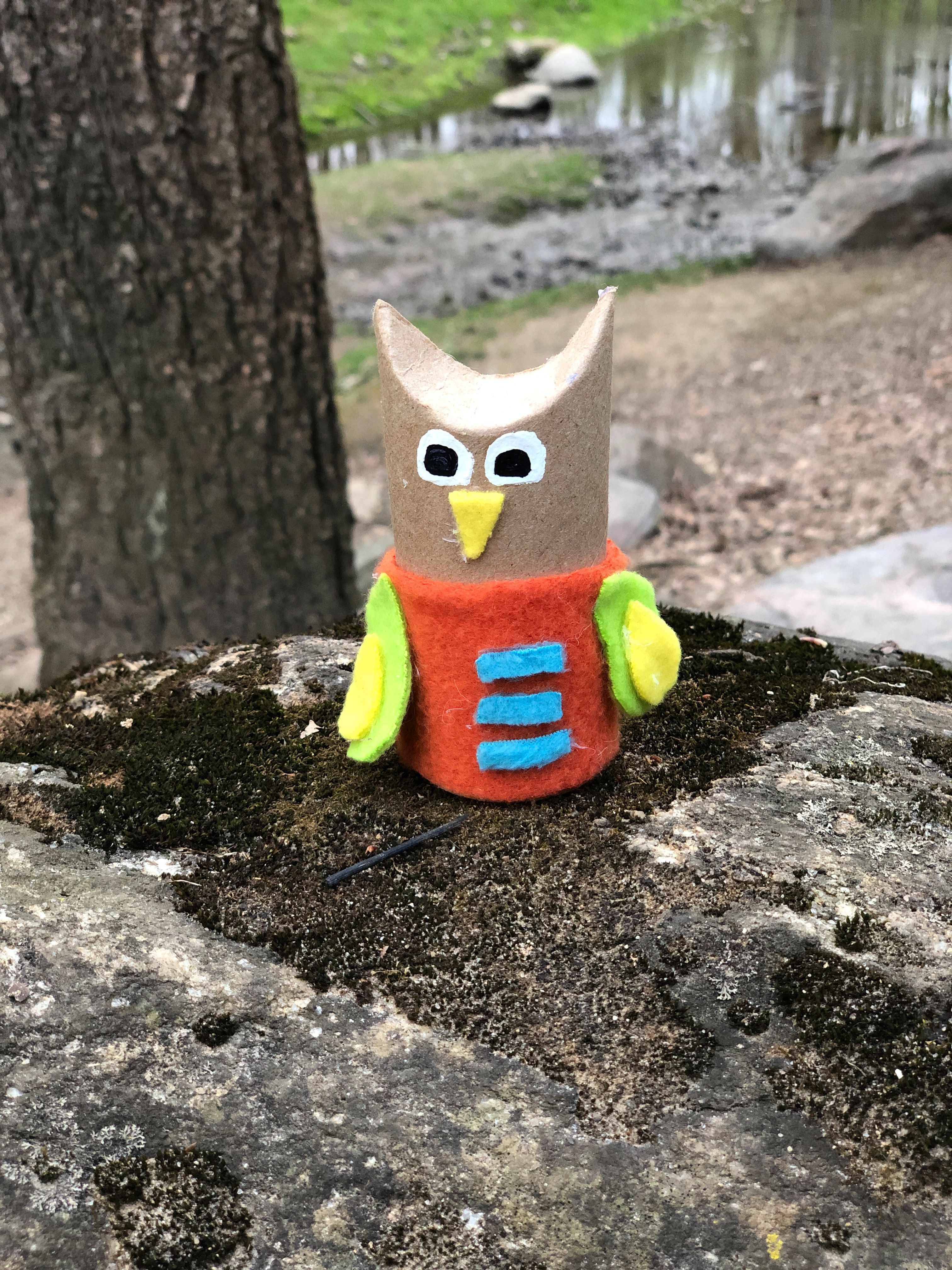 Recycled Cardboard Tube Owls 9 Steps (with Pictures) Instructables