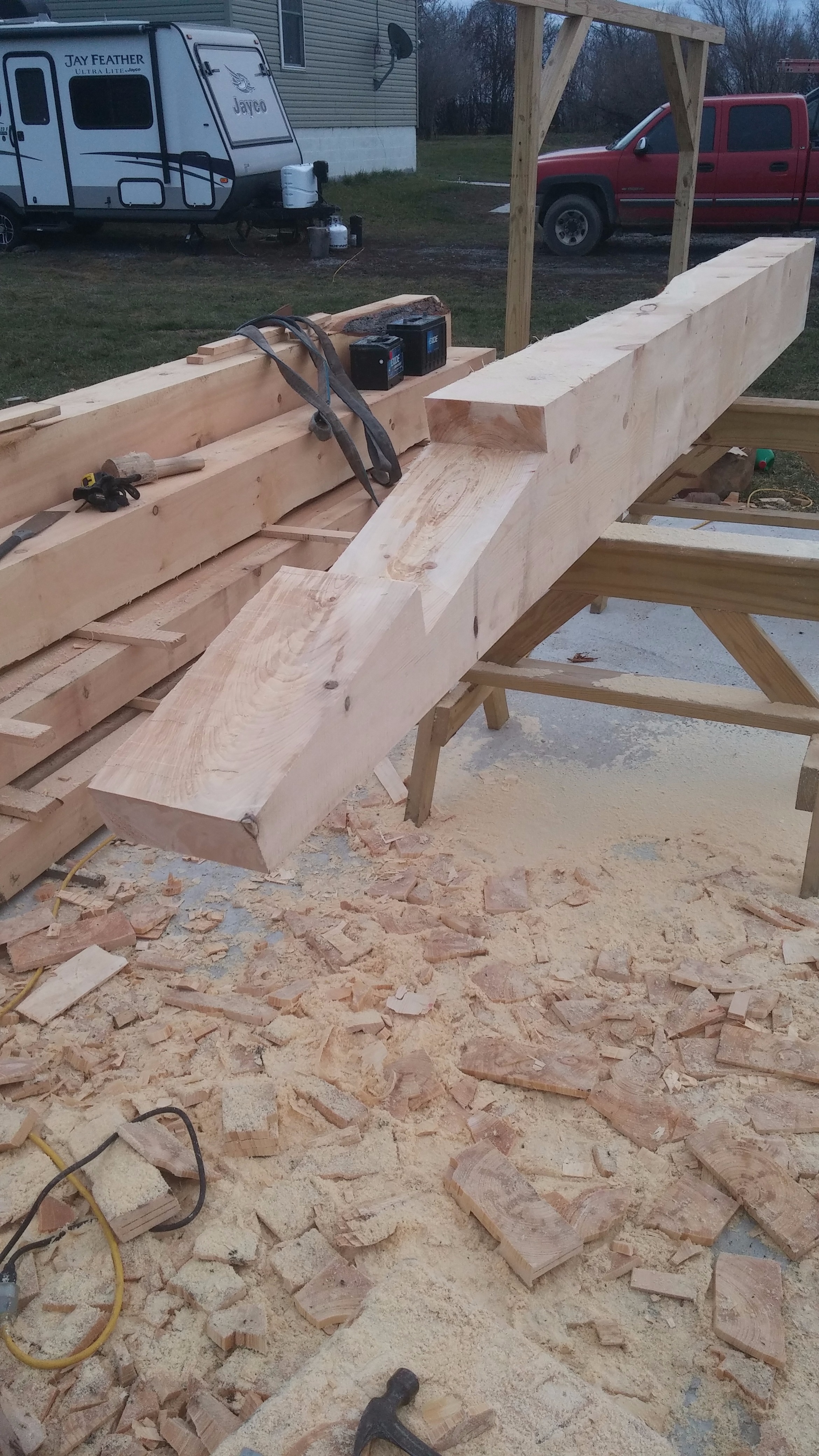 A Timber Frame Scarf Joint 3 Steps (with Pictures) Instructables