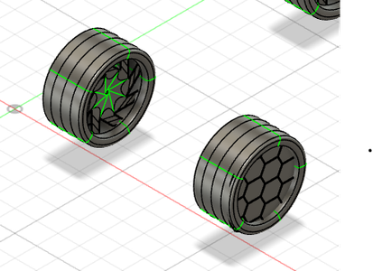 Creating and Adding the Wheels