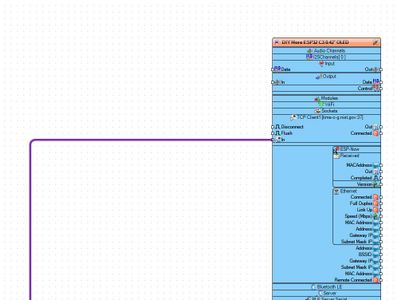 In Visuino Connect Components