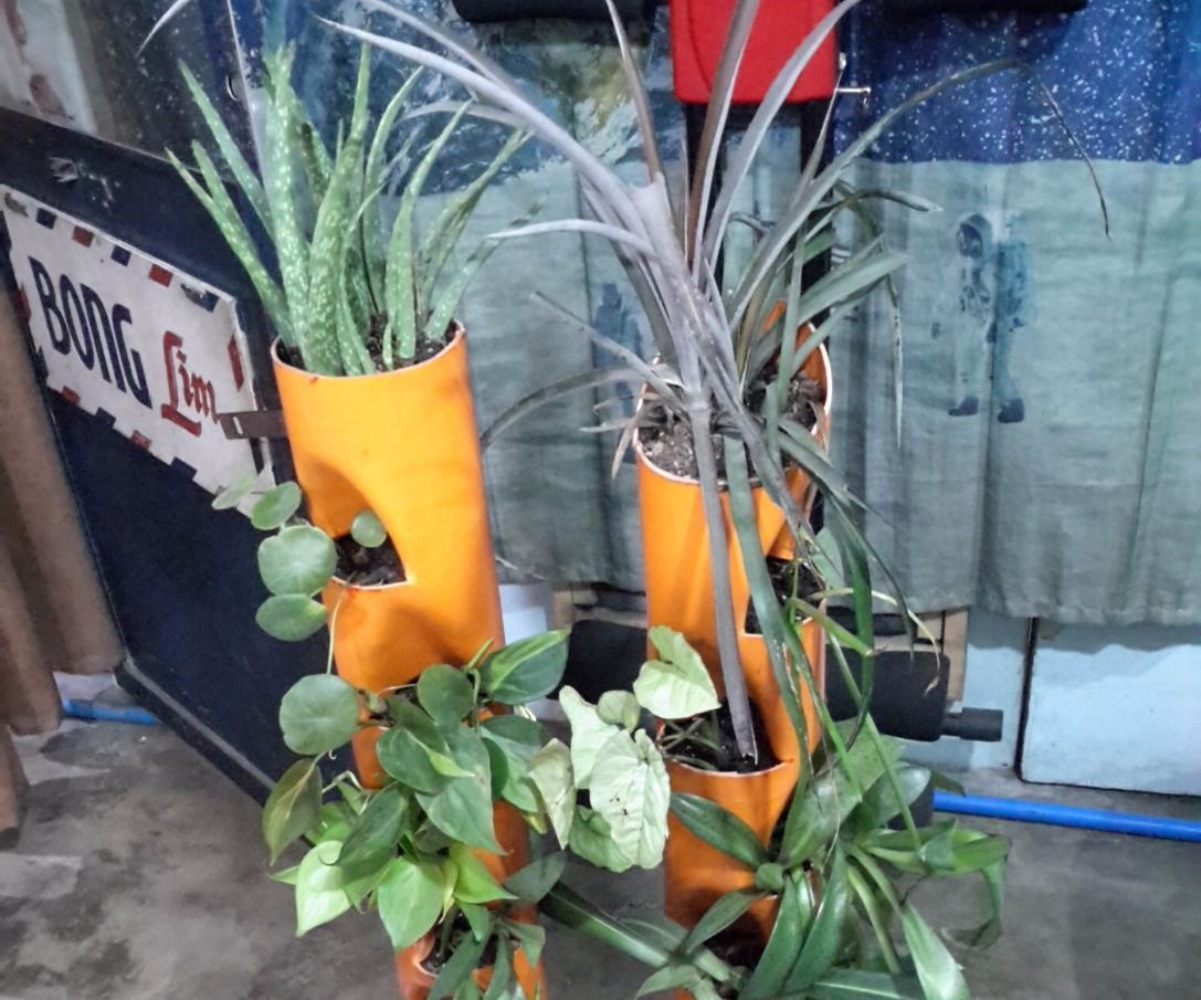 DIY PBC Vertical Garden