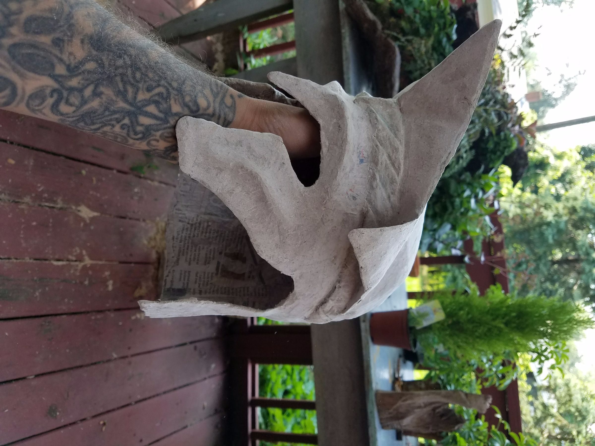 Paper Mache Helmet 11 Steps (with Pictures) Instructables