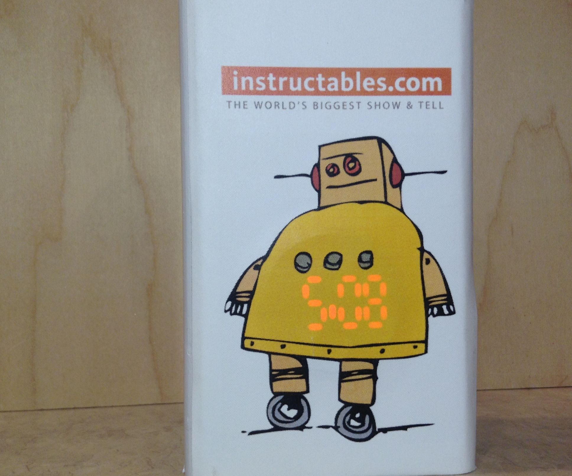 Instructables Robot Clock