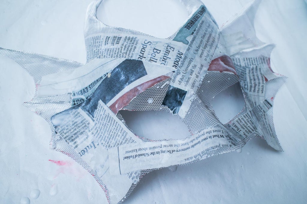 Easy Paper Mache Mask : 9 Steps (with Pictures) - Instructables