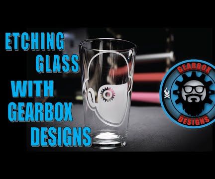 How to Etch a Design on a Beer Glass.