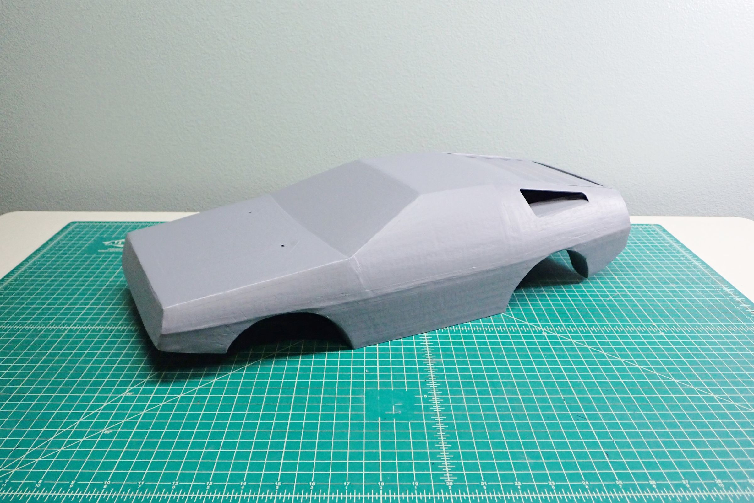 Make a Cardboard DeLorean RC Body 16 Steps (with Pictures