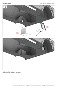 DeLorean BTTF Inspired Papercraft