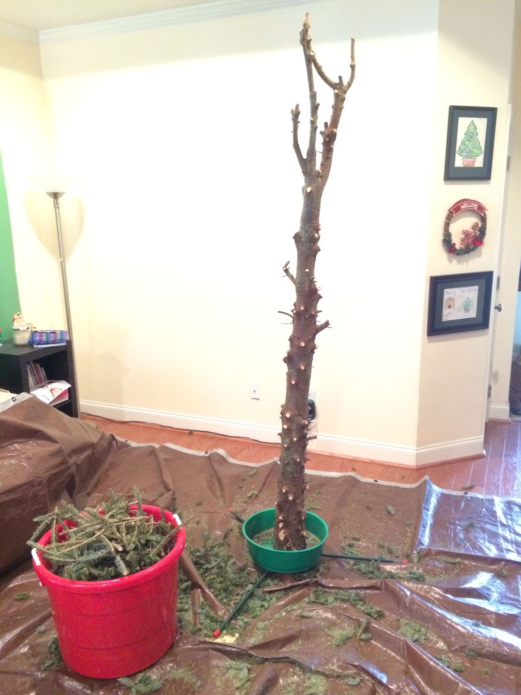 Less Messy Christmas Tree Removal 8 Steps (with Pictures) Instructables