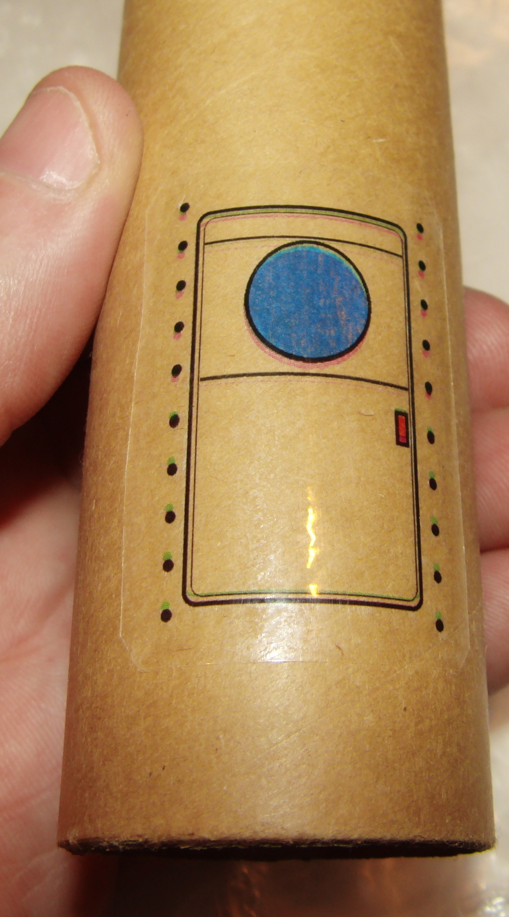 Rocket (tape) laser decals