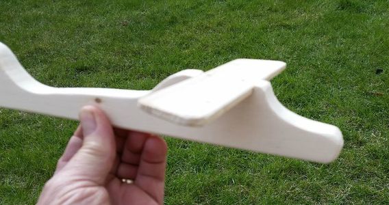 Build a Toy Airplane Using Only Hand Tools.