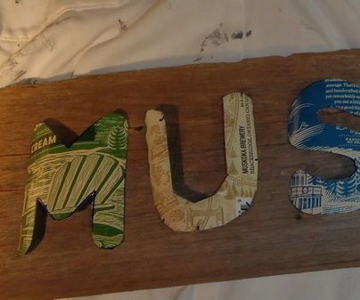 Handmade Rustic Looking Sign
