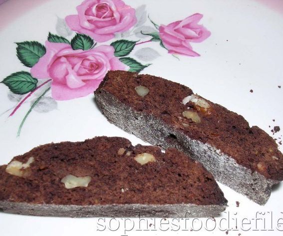 Pecan Chocolate Cake Slices