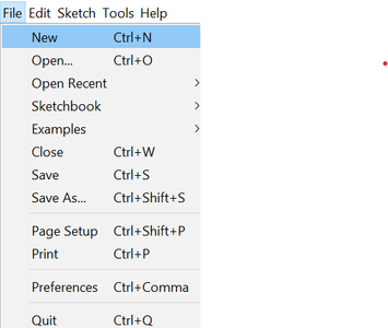 Upload the Arduino Sketch Part A
