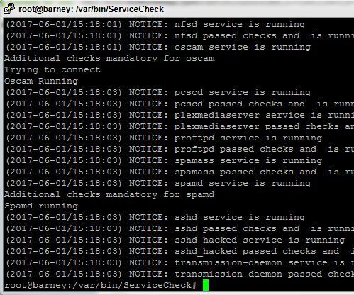 Service Monitor Script for Linux Servers