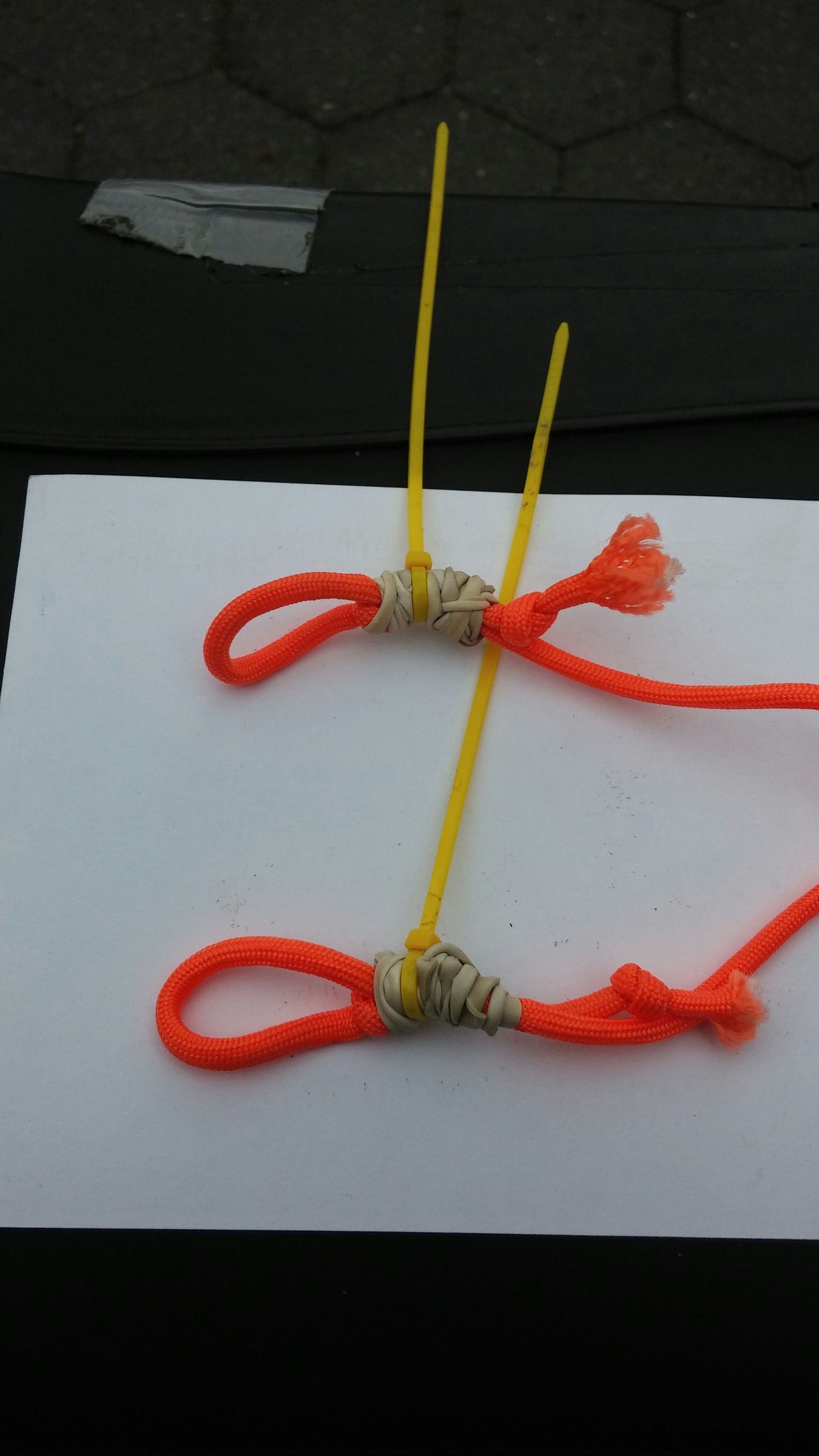 Strong Paracord Loops 4 Steps Instructables