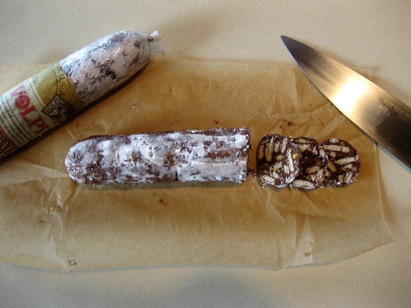 Chocolate Salami (Salame Al Cioccolato)