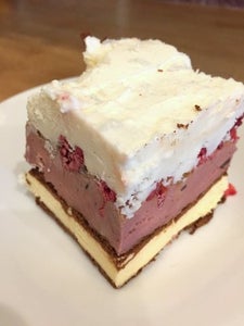 Raspberry Ice Cream Cake