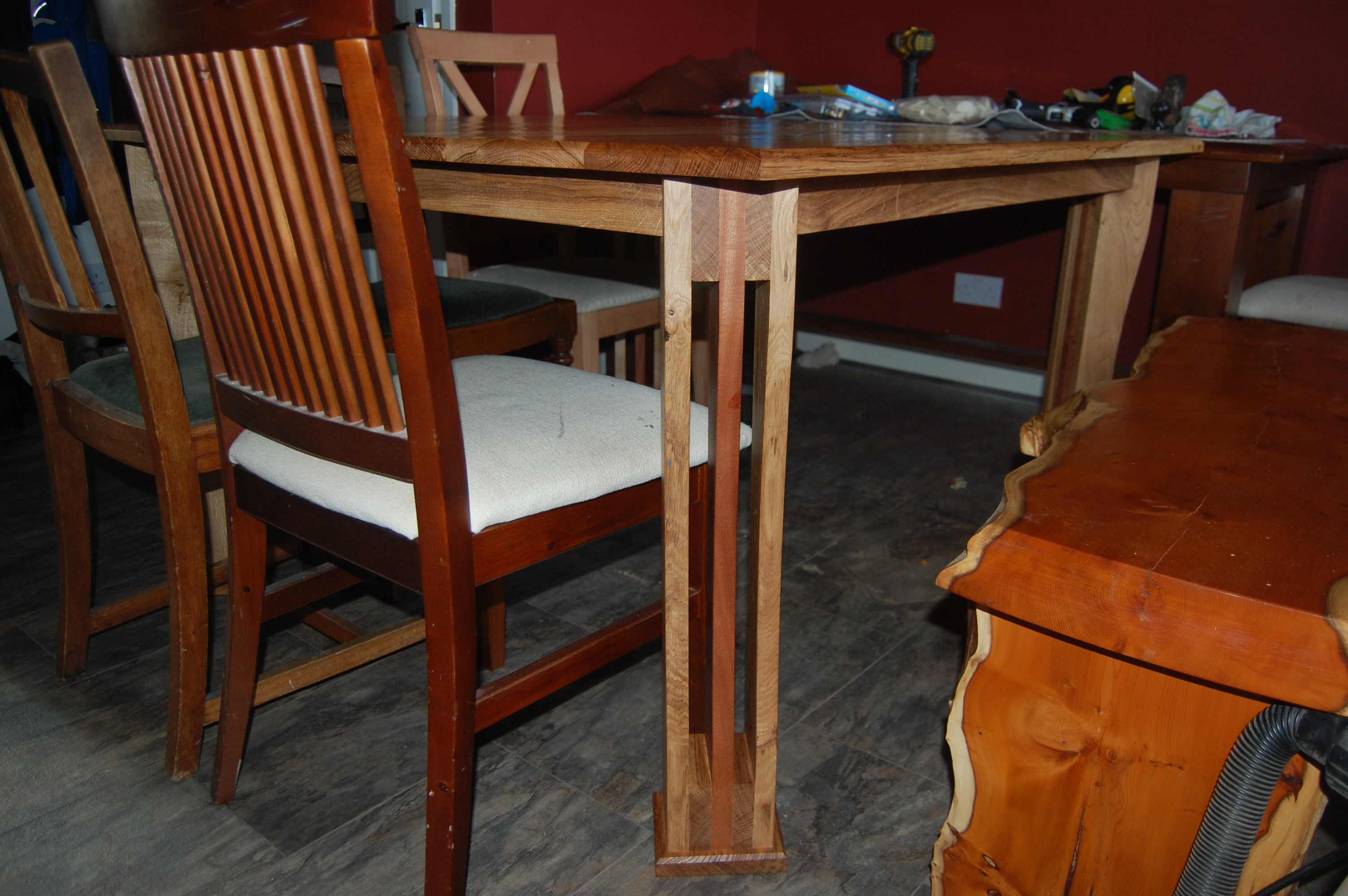 Brown Oak Dining Table 7 Steps (with Pictures) Instructables