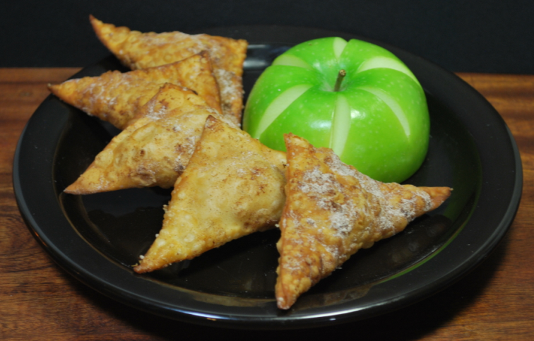 Apple Goat Cheese Rangoon