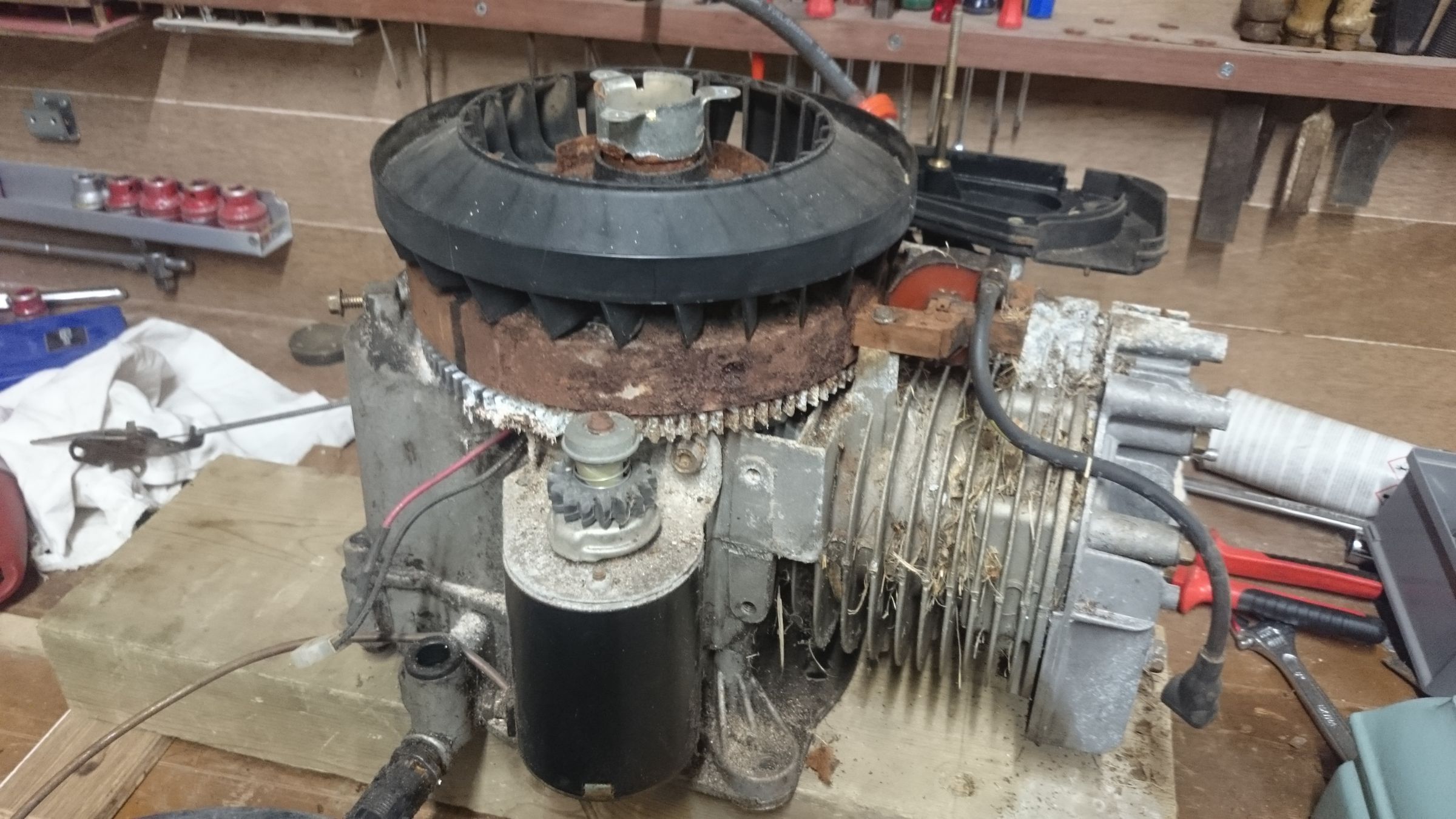 Lawn Mower Engine Keeps Revving Up And Down