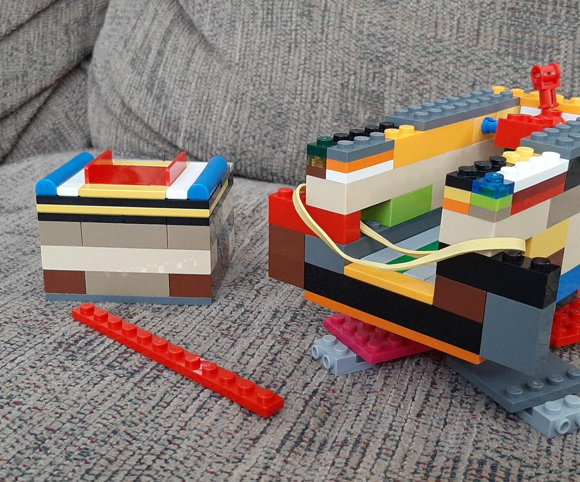 Lego Cannon: Open Topped