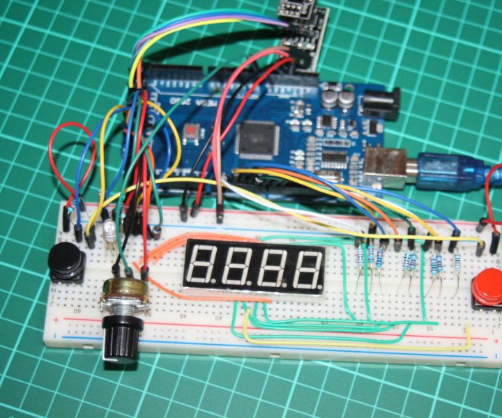 Arduino Wireless Combination Lock With NRF24L01 and 4 Digit 7 Segment ...