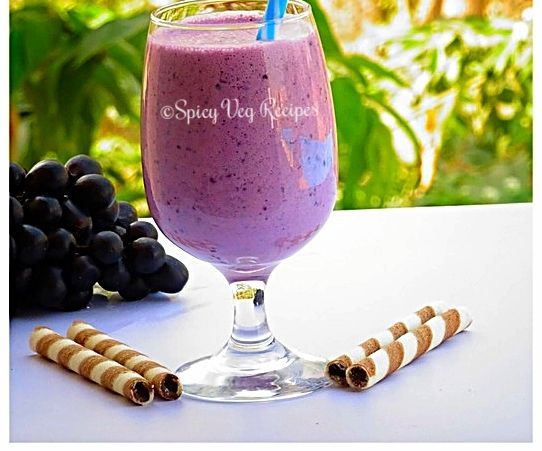 Black Grape Smoothie