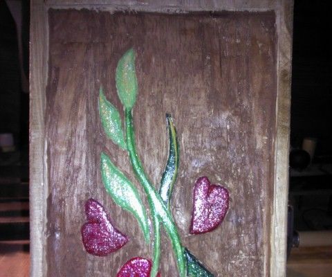 Hand Carved Tattoo Picture From a Leftover Project 