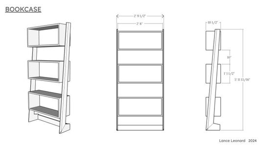 Modern Bookcase : 5 Steps (with Pictures) - Instructables