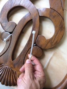 Attach the Panel to the Backrest