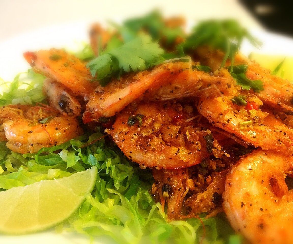 Delicious Salt N Pepper Shrimp Recipe 