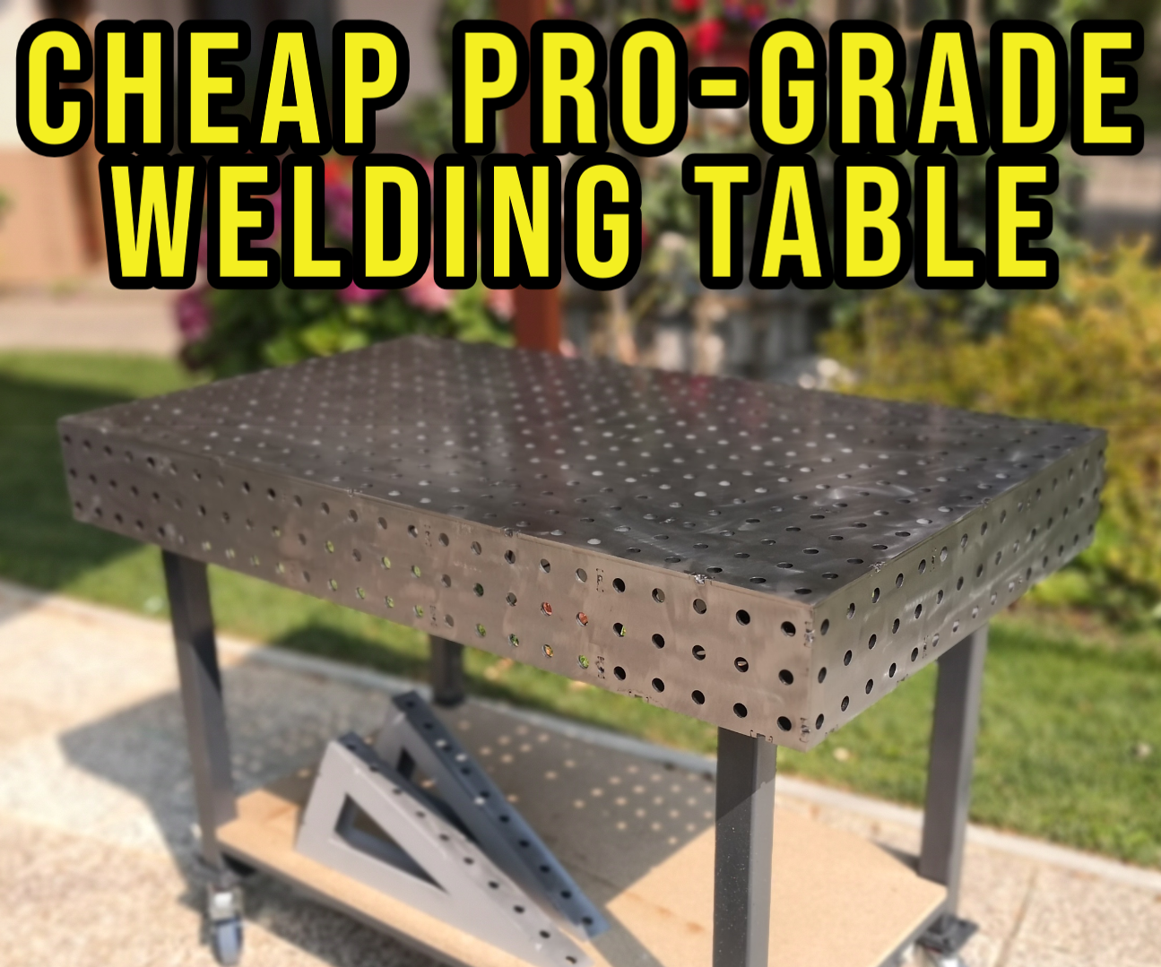 DIY Professional Grade Welding Table (with FREE Plans) 9 Steps (with