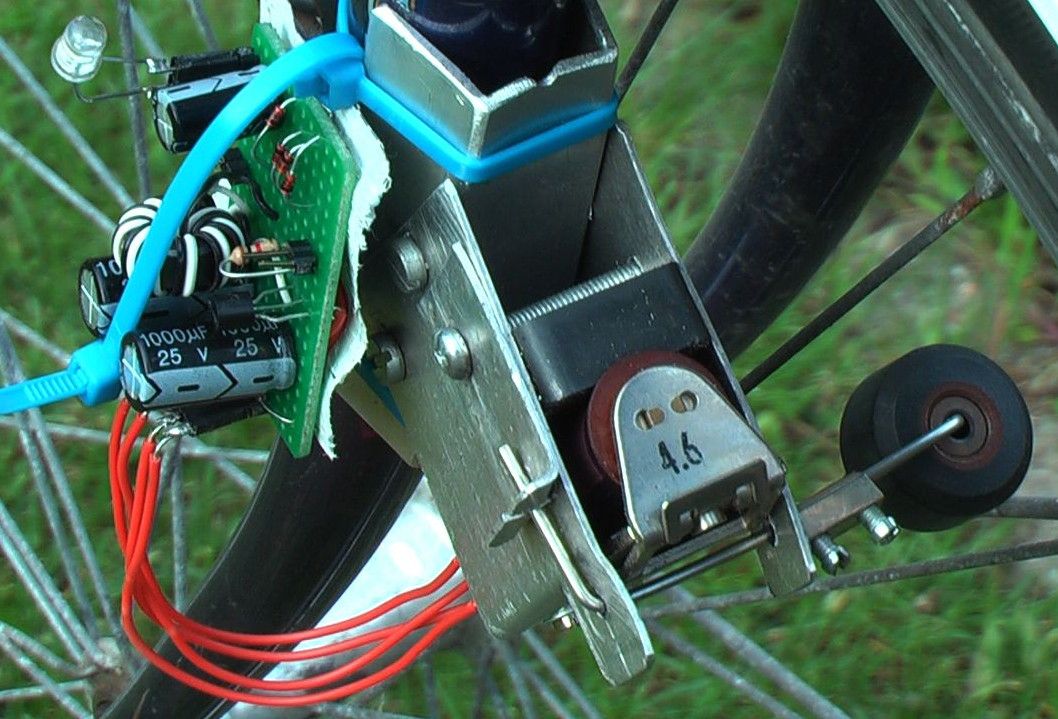 RattleGen, to Power Your Bike Lights.