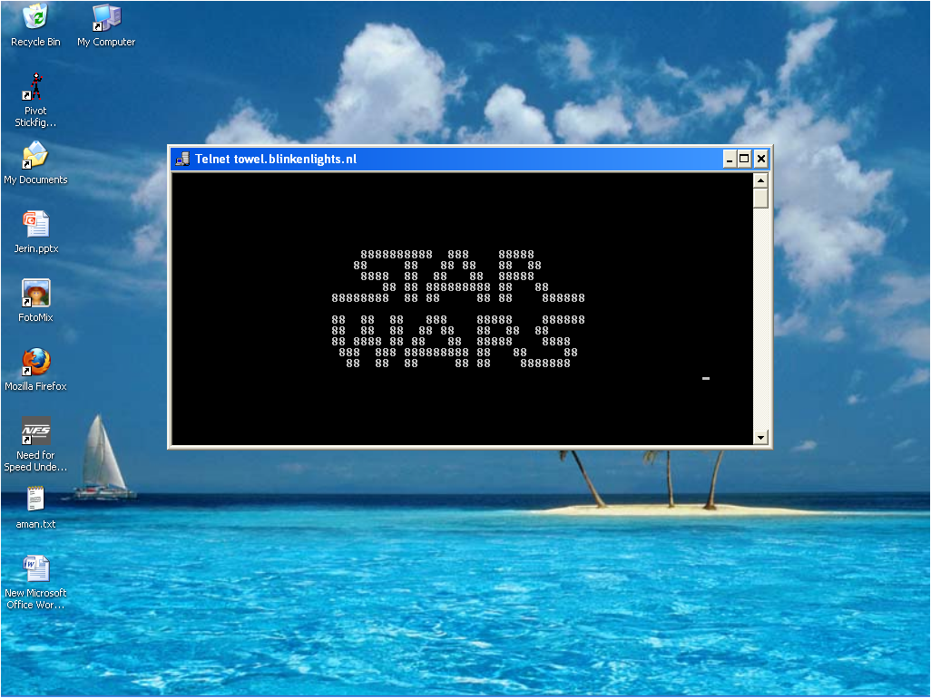Hidde Movie in Windows XP