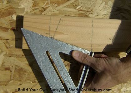 How to Build Shed Roof Rafters : 5 Steps - Instructables