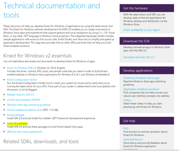 Setting Up the Kinect
