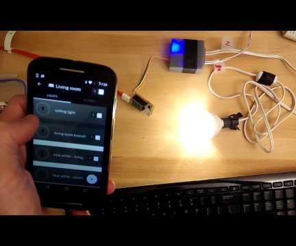 Controlling Any Light With Philips HUE (and a AC Mains Dimmer)