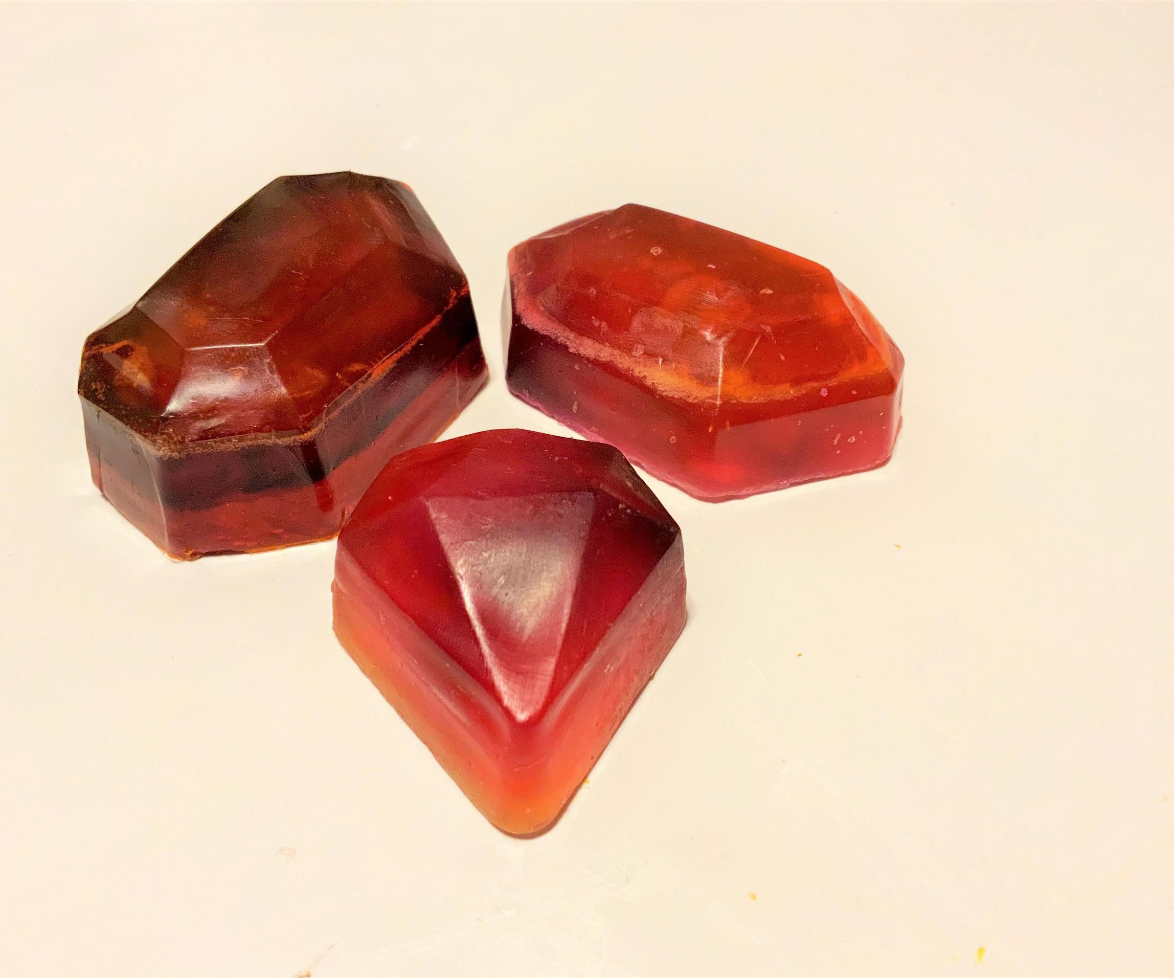 DIY Colorful Layered Soap