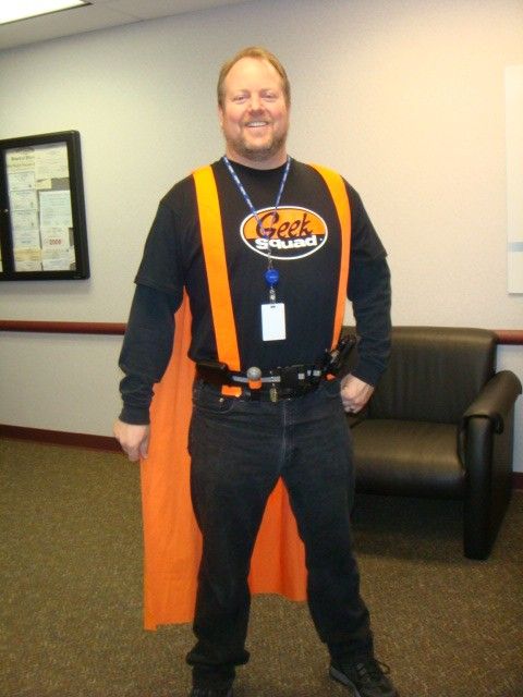 "Geek Man to the Rescue Super Suit for There Is a Computer in Peril Somewhere!"