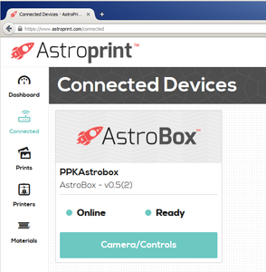 Wireless 3D Printing & Monitoring Using Astroprint and Raspberry Pi ...