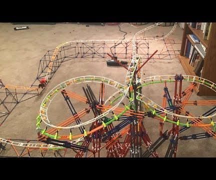 Building Knex Roller Coasters!