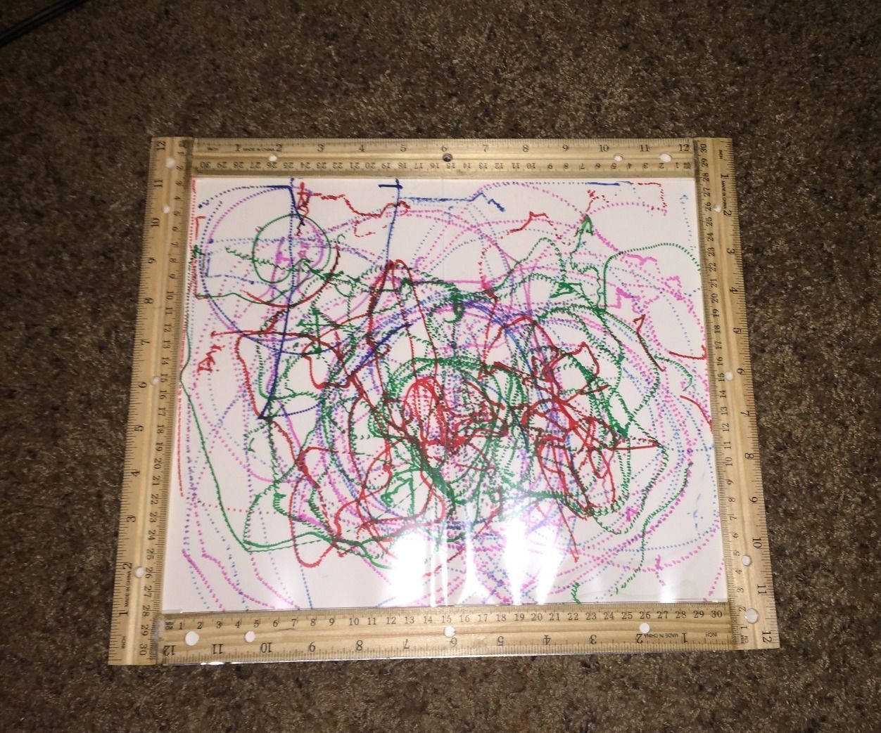 Office Supply Picture Frame