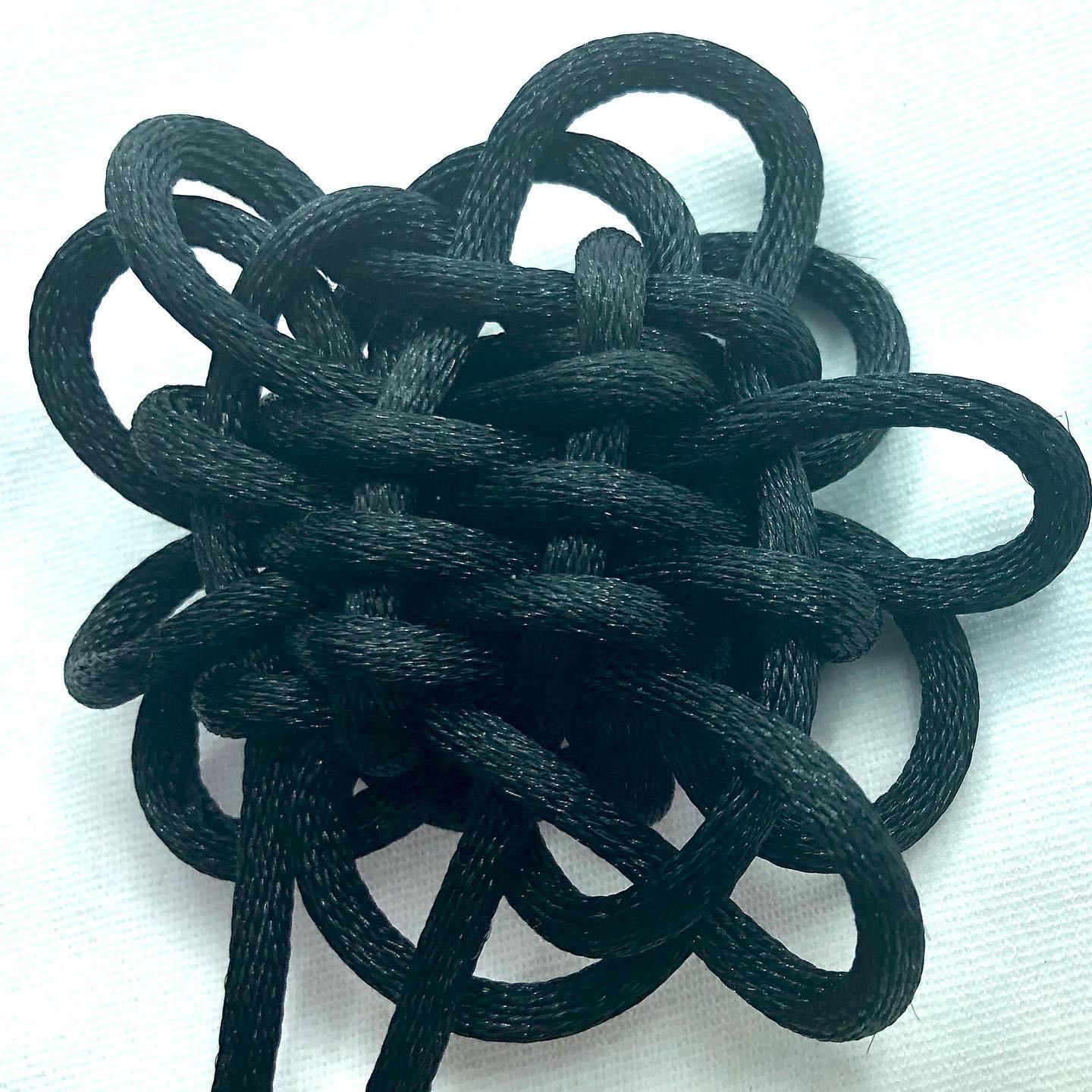 Mat Faced Good Luck Knots 5 Steps Instructables