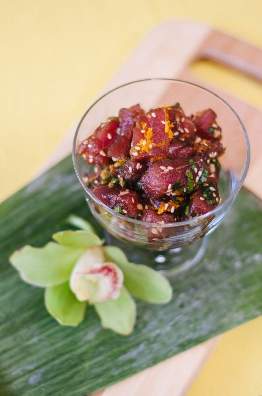 Hawaiian Ahi Poke Recipe