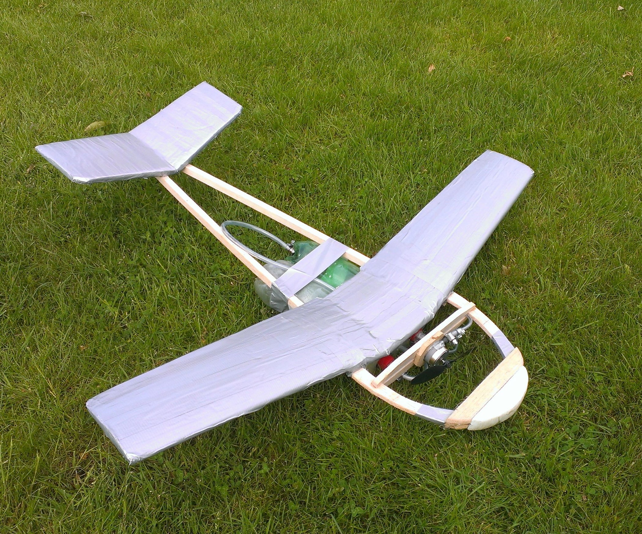 Compressed Air Airplane 5 Steps Instructables