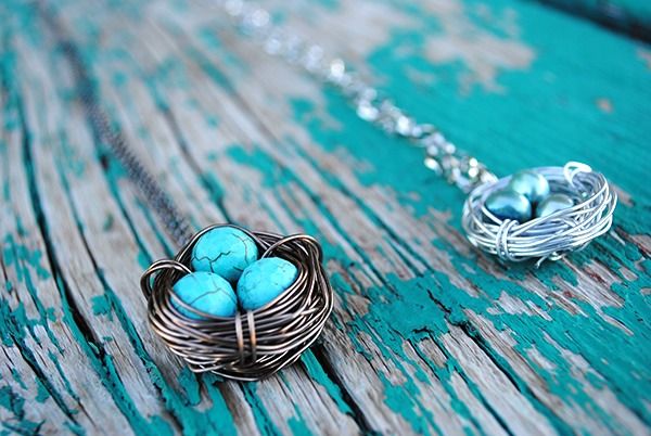 Birds Nest Necklace 