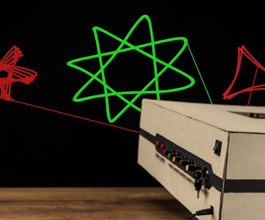 HOW TO MAKE ADVANCED LASER PROJECTOR